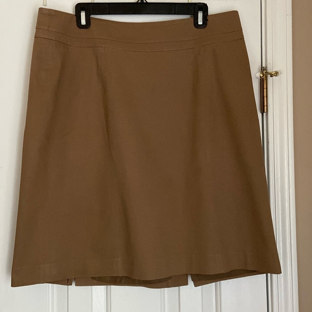 LOFT Women’s Brown Preppy Pencil Skirt Size 18 Plus Size